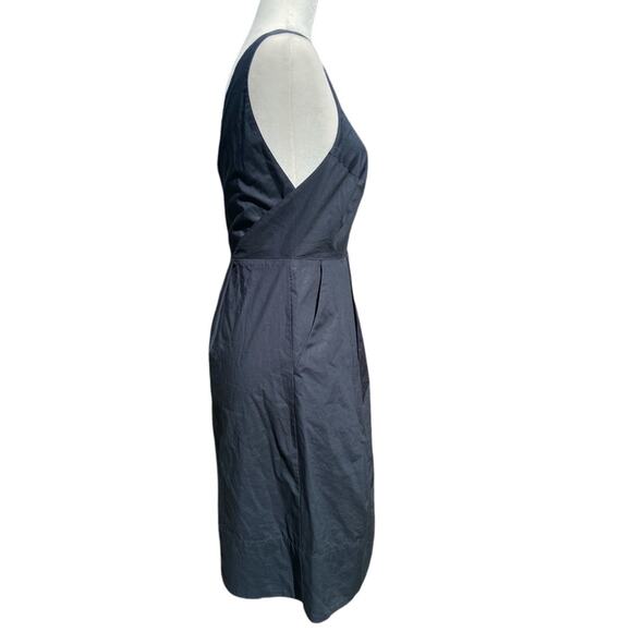 Madewell C6360 Navy Blue Cutout Sleeveless Sundress Size 4 - Picture 4 of 9